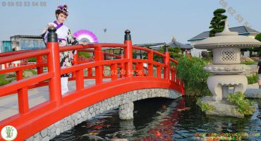 Hướng Dẫn Tham Quan Công Viên Hồ Cá Koi Rin Rin Park Nhật Bản